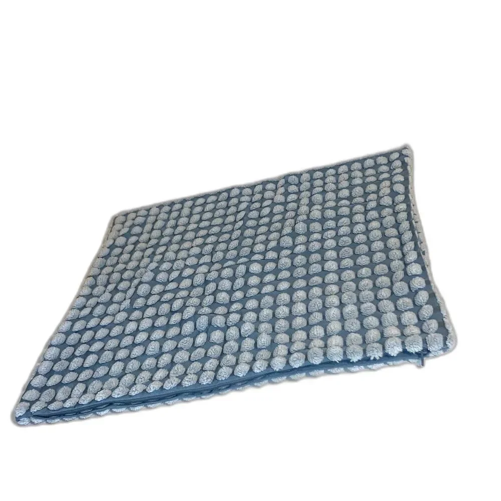 IKEA SVARTPOPPEL Pale Blue Tactile Dots Pattern Pillow Cover 20 x 20 inches